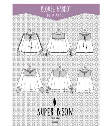 SUPER BISON Blouse BARDOT