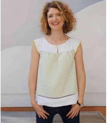 SUPER BISON Blouse BARDOT