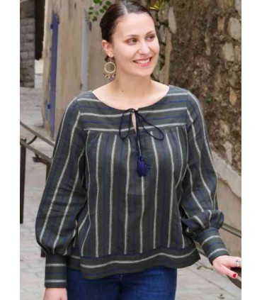 SUPER BISON Blouse BARDOT