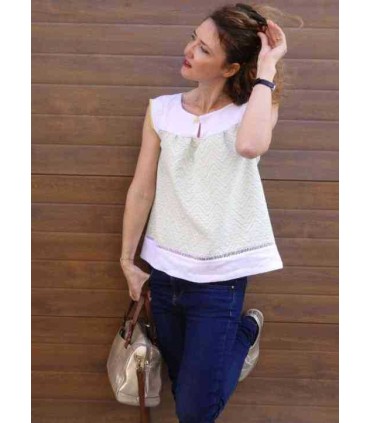 SUPER BISON Blouse BARDOT