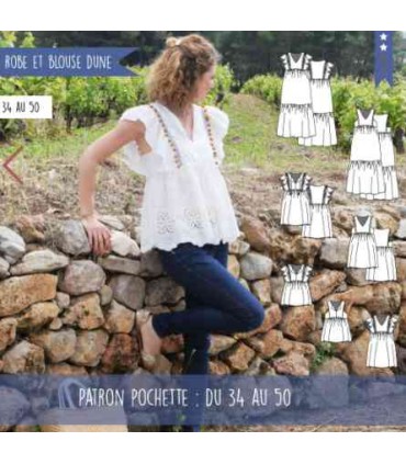 SUPER BISON Robe et Blouse DUNE