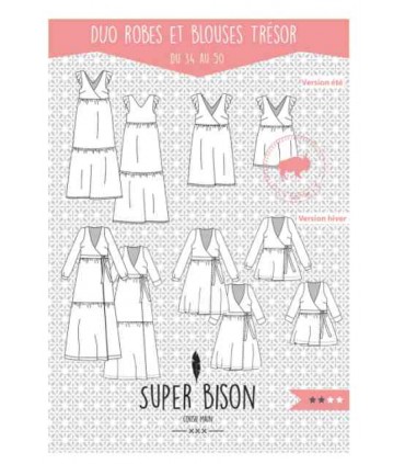 SUPER BISON Robe et Blouse TRÉSOR