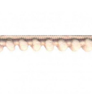 GALON Pompons moyen Rose DOUX