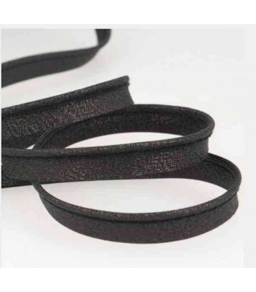 PASSEPOIL Lurex Noir  22mm