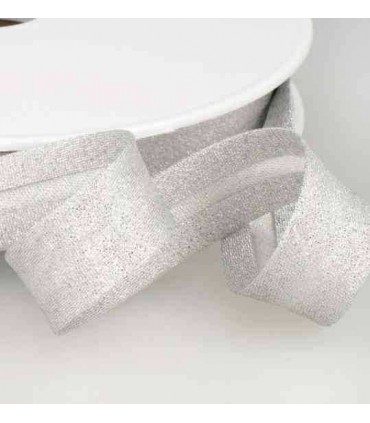 BIAIS Lurex ARGENT