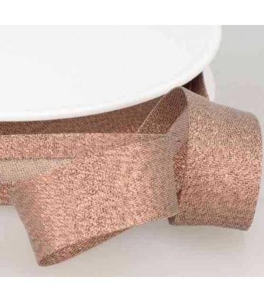 BIAIS Lurex BRONZE CLAIR