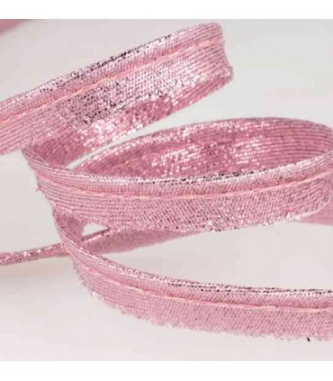 PASSEPOIL Lurex Rose 22mm