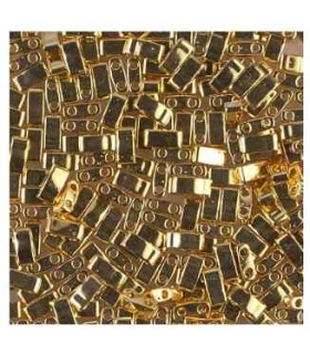 MIYUKI HALF TILA 24kt Gold Plated mht191