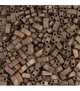 MIYUKI HALF TILA  Mat Metallic Dark Bronze mht2006