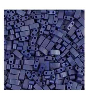 MIYUKI HALF TILA Opaque Cobalt Luster Mat mht2075