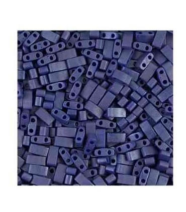 MIYUKI HALF TILA Opaque Cobalt Luster Mat mht2075