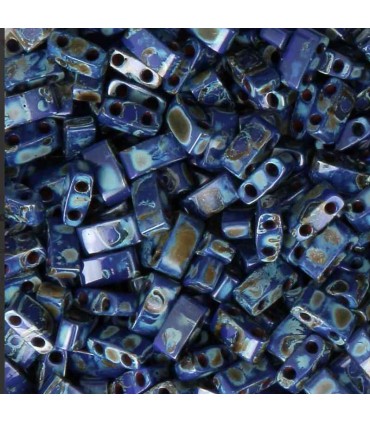 MIYUKI HALF TILA Opaque Cobalt Picasso mht4518