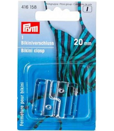 PRYM : Attache maillot de bain - 20 mm Plastique