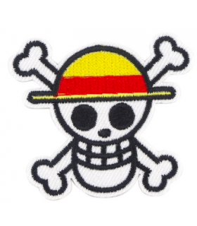 Thermocollant - One piece grande tête de mort