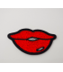 Thermocollant Petites Lèvres Rouges Glossy