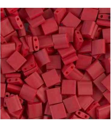 MIYUKI TILA Matte Metallic Brick Red