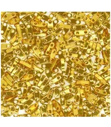 MIYUKI QUARTER TILA  24kt Gold Plated mqt191