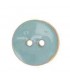 Bouton Bois Peint  2trous 15mm Bleu