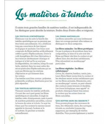 Teintures Végétales - Recettes des couleurs