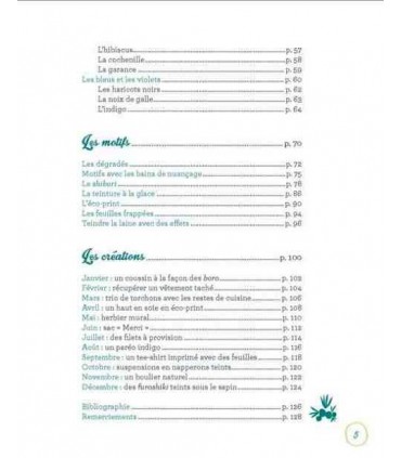 Teintures Végétales - Recettes des couleurs