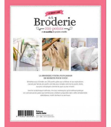 DMC : Le Grand Livre De La Broderie 250 Points