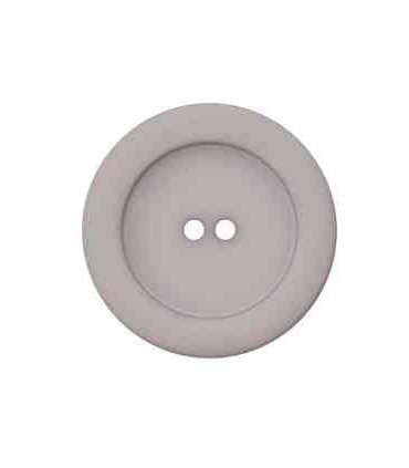 Bouton Polyester GRIS 18mm