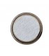 Bouton Métallique sur pied ARGENT 15mm