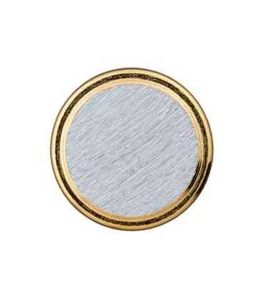 Bouton Métallique sur pied DORE 20mm