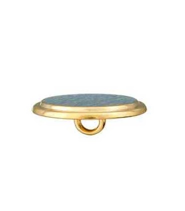 Bouton Métallique sur pied DORE 20mm