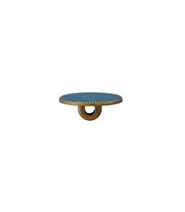 Bouton Métal et Polyester sur pied ORAGE 15mm