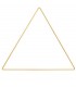 Triangle Métal Bronze 30cm