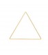 Triangle Métal Bronze 20cm