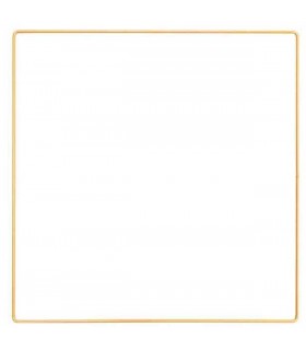 Carré Métal Bronze 30 cm