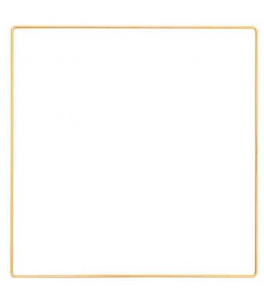 Carré Métal Bronze 30 cm