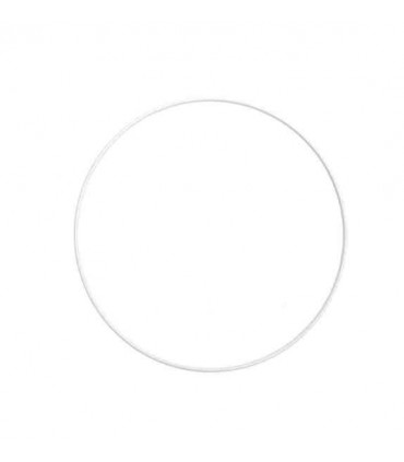 Anneau Métal Blanc 25 cm