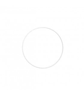 Anneau Métal Blanc 15 cm