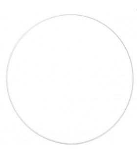 Anneau Métal Blanc 30cm