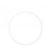 Anneau Métal Blanc 20cm
