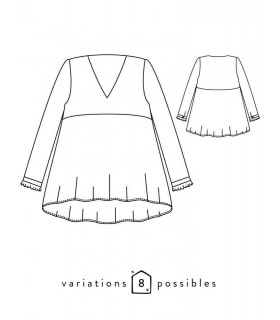 ATELIER SCÄMMIT  Blouse ou Robe ZEPHIR