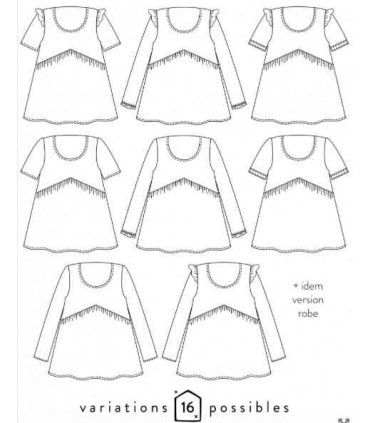 ATELIER SCÄMMIT Blouse VIREVOLTE