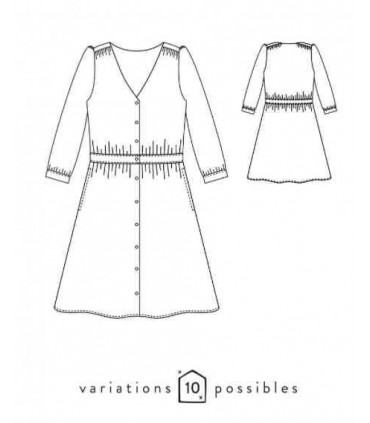 ATELIER SCÄMMIT  Robe ou Blouse HARMONIE