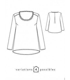 ATELIER SCÄMMIT Blouse BOHÈME