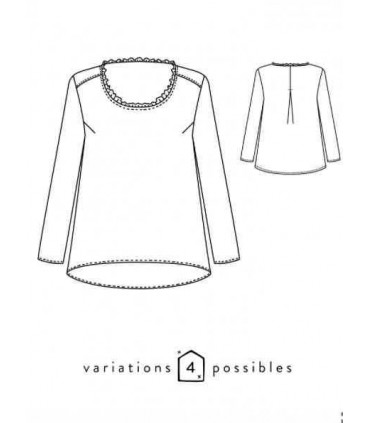 ATELIER SCÄMMIT Blouse BOHÈME