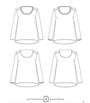 ATELIER SCÄMMIT Blouse BOHÈME