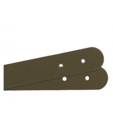 MIYAKO Anses en cuir courtes TAUPE