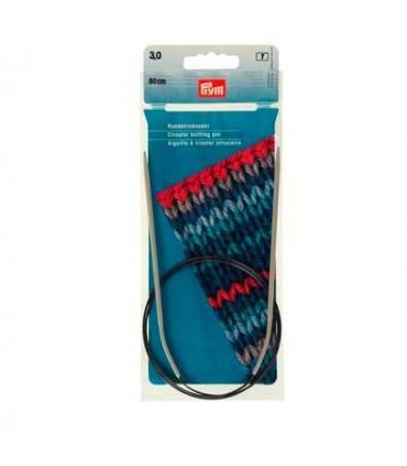 PRYM - Aiguilles tricot circulaires Aluminium 3mm