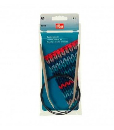 PRYM - Aiguilles tricot circulaires Aluminium 6mm