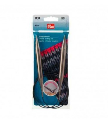 PRYM - Aiguilles tricot circulaires 12mm