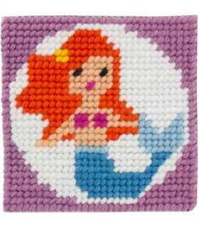 Comme 1 idée : Canevas Ariel Jolie Sirène