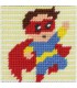 Comme  1 idée : Canevas Super Roro